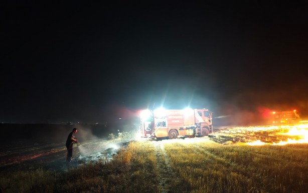 Foto - Malatya'da korkutan yangınlar