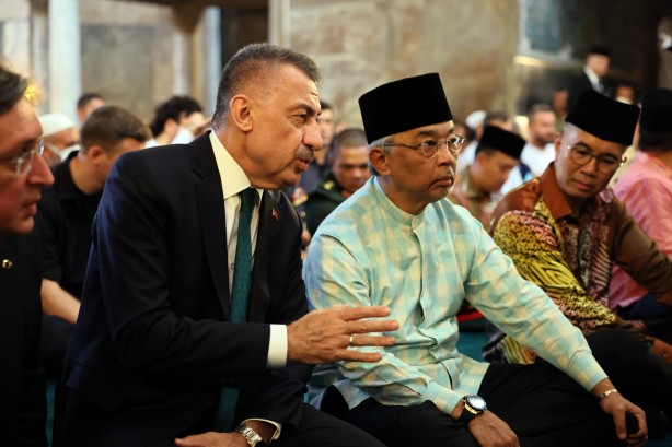 Foto - Malezya Kralı Abdullah Şah Ayasofya'yı ziyaret etti