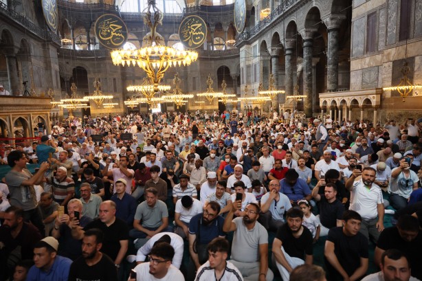 Foto - Malezya Kralı Abdullah Şah Ayasofya'yı ziyaret etti