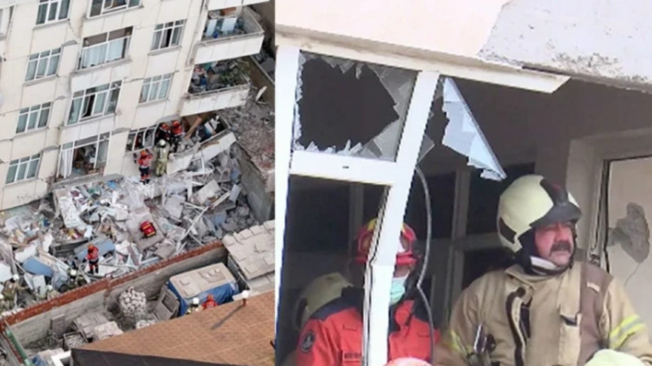 Foto - Maltepe Belediye Başkanı Köymen: Çöken binanın üst 2 katı kaçak