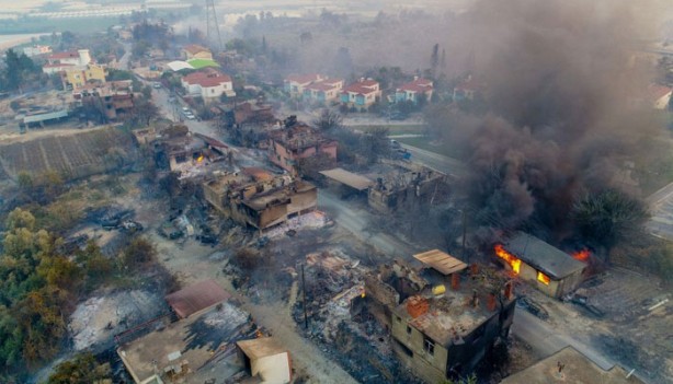 Foto - Manavgat'taki bilanço: 60 bin hektar kül oldu, 1 milyar TL zarar var