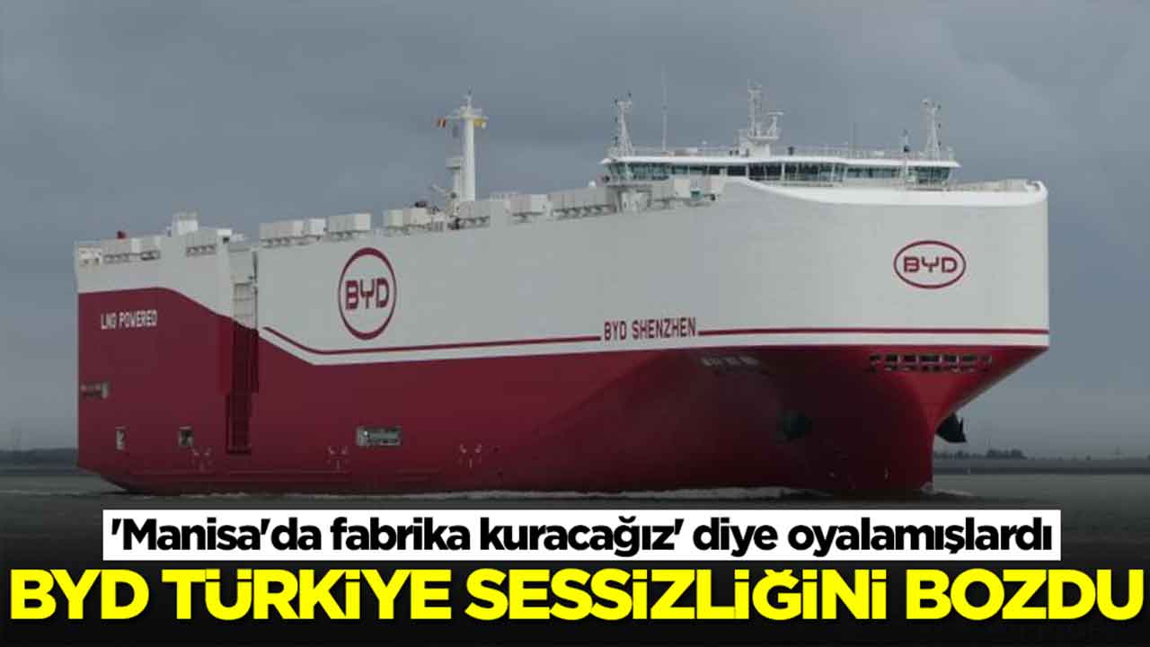 'Manisa'da fabrika kuracağız' diye oyalamışlardı: BYD Türkiye sessizliğini bozdu