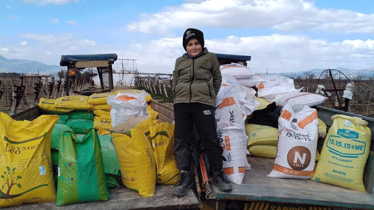 Manisa'da üzüm bağlarına kış bakımı başladı
