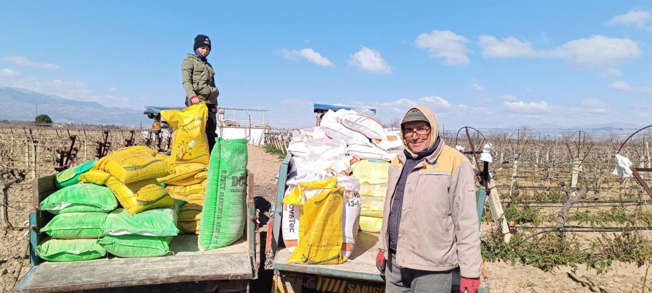 Foto - Manisa'da üzüm bağlarına kış bakımı başladı
