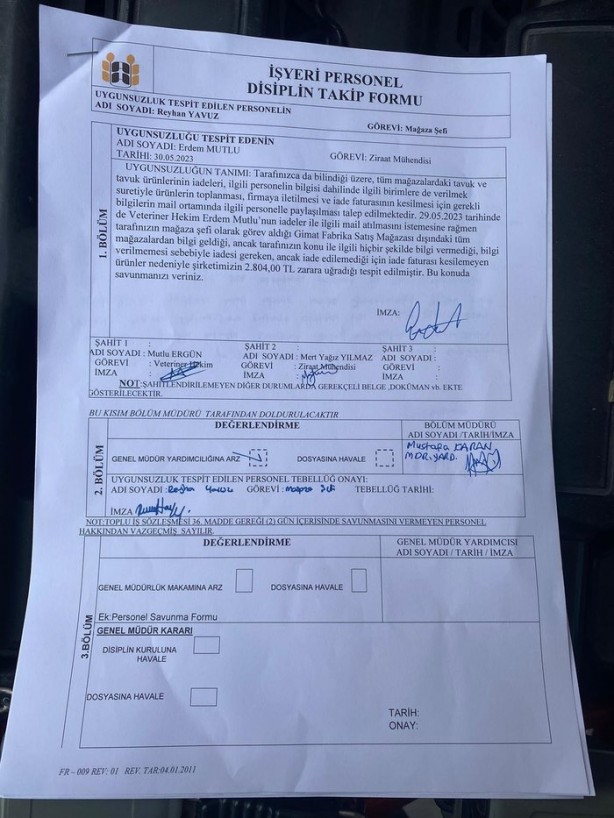 Foto - Mansur Yavaş'ın işçi kıyımı böyle ortaya çıktı! Oy vermeyen AK Partili işçiler işten atılıyor