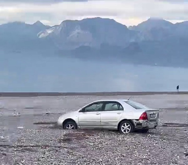 Manzara keyfi yaşamak istedi olanlar oldu! 