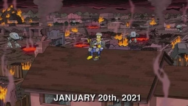 Foto - Maraş depremini bildiği iddia edilen Simpsonlar bir bomba daha patlattı! Bir olayı daha bildiler