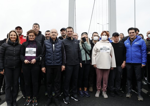 Foto - Maratonda dikkat çeken ayrıntı! Kılıçdaroğlu ve Akşener'in numaraları neyi ifade ediyor?