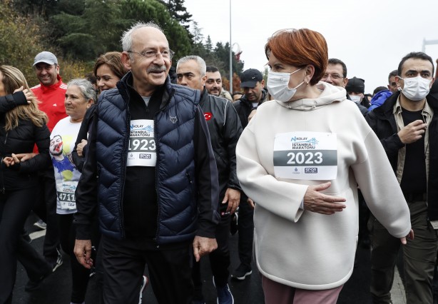Foto - Maratonda dikkat çeken ayrıntı! Kılıçdaroğlu ve Akşener'in numaraları neyi ifade ediyor?