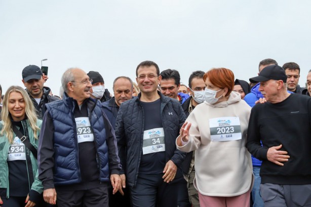 Foto - Maratonda dikkat çeken ayrıntı! Kılıçdaroğlu ve Akşener'in numaraları neyi ifade ediyor?