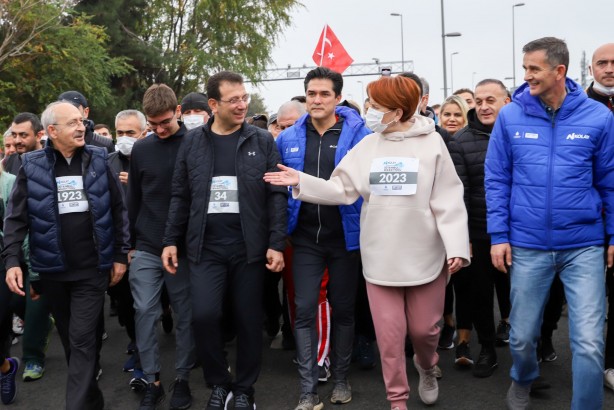 Foto - Maratonda dikkat çeken ayrıntı! Kılıçdaroğlu ve Akşener'in numaraları neyi ifade ediyor?