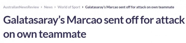 Foto - Marcao, Galatasaray’ı da kendisini de dünyaya rezil etti