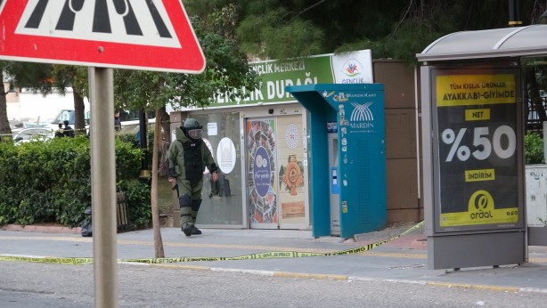 Foto - Mardin'de bomba paniği! Ekipler apar topar harekete geçti