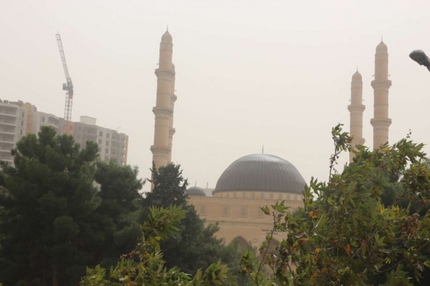 Foto - Mardin'de etkili olan toz taşınımı hayatı olumsuz etkiledi