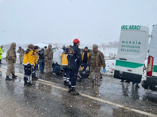 Foto - Mardin'de feci kaza: Ölüler ve yaralılar var