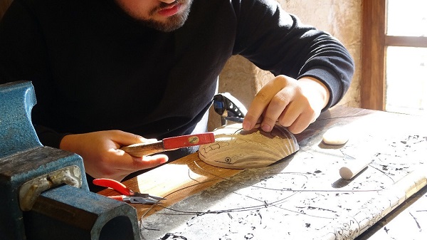 Foto - Mardin'de sedefçiliği tek başına ayakta tutuyor