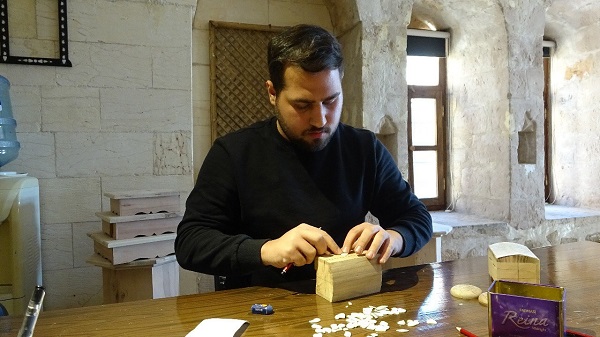 Foto - Mardin'de sedefçiliği tek başına ayakta tutuyor