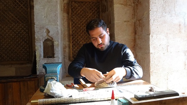 Foto - Mardin'de sedefçiliği tek başına ayakta tutuyor