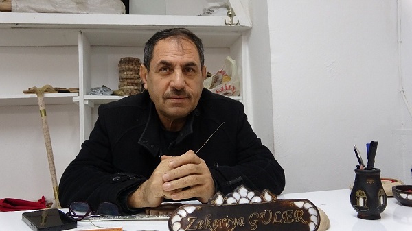 Foto - Mardin'de sedefçiliği tek başına ayakta tutuyor