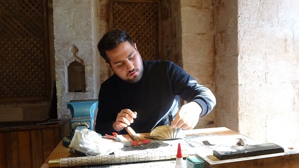 Foto - Mardin'de sedefçiliği tek başına ayakta tutuyor