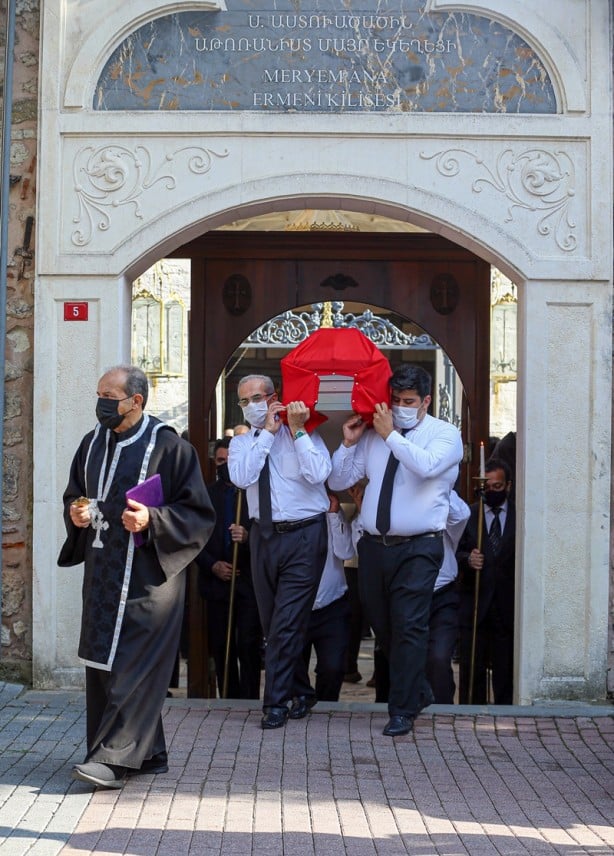Foto - Markar Esayan cenazesine Cumhurbaşkanı Erdoğan da katıldı