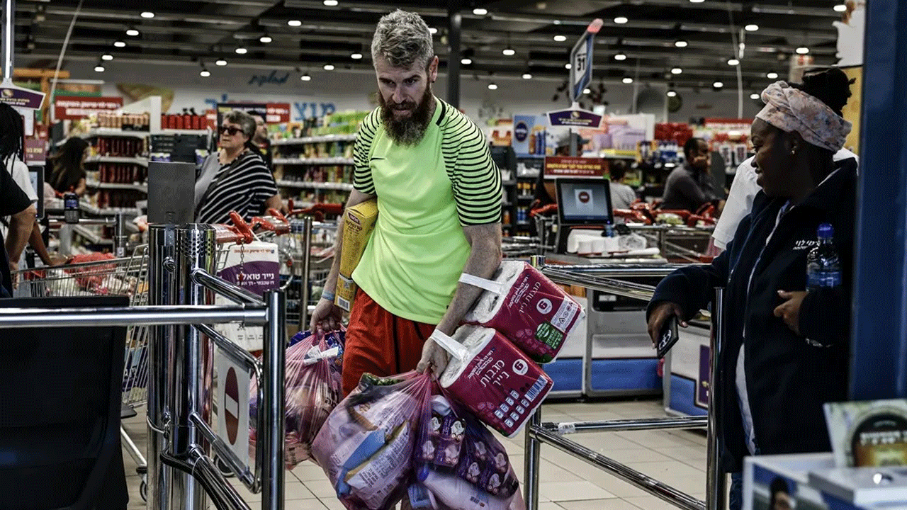 Foto - Marketleri talan ettiler: İsrailliler çaresizlik içinde!