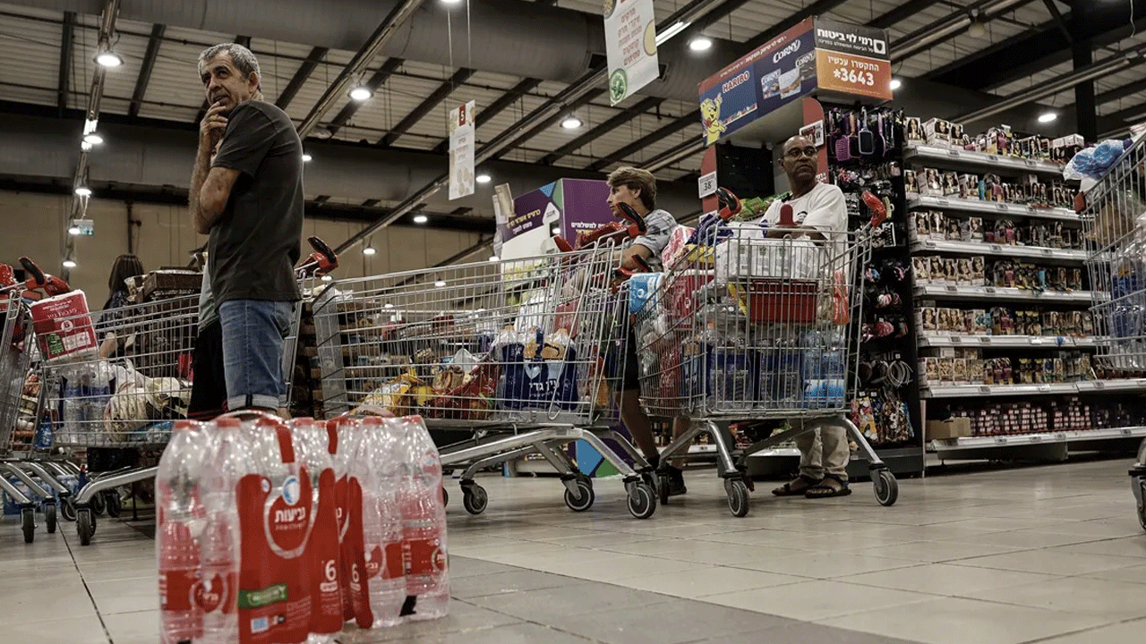 Foto - Marketleri talan ettiler: İsrailliler çaresizlik içinde!