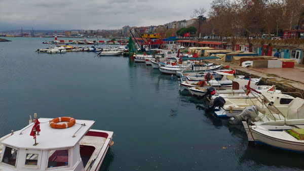 Foto - Marmara Denizi ulaşımına poyraz engeli