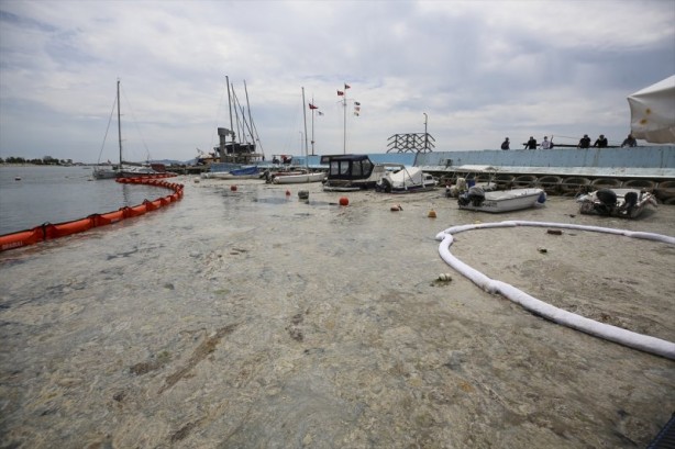 Foto - Marmara Denizi'nde müsilaj temizliği