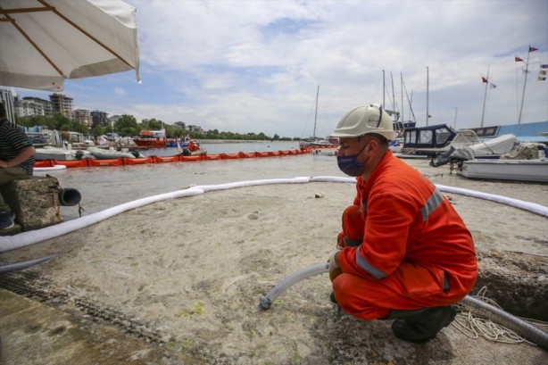 Foto - Marmara Denizi'nde müsilaj temizliği