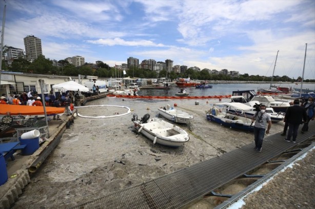 Foto - Marmara Denizi'nde müsilaj temizliği