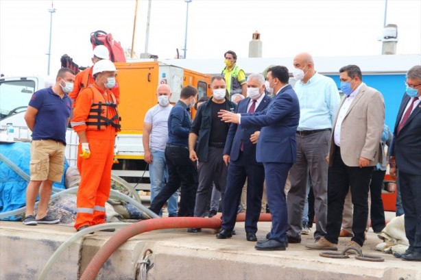 Foto - Marmara Denizi'nde müsilaj temizliği