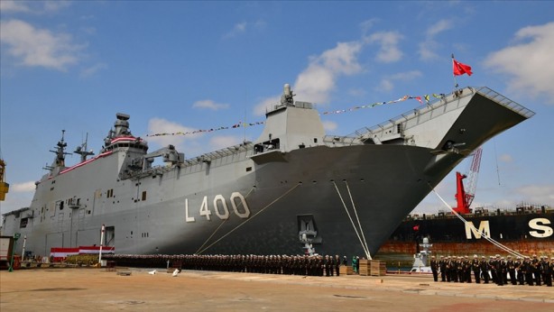 Foto - Marmara Denizi’nde TCG Anadolu hareketliliği