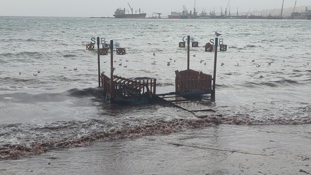 Foto - Marmara'da lodos şiddetini artırdı