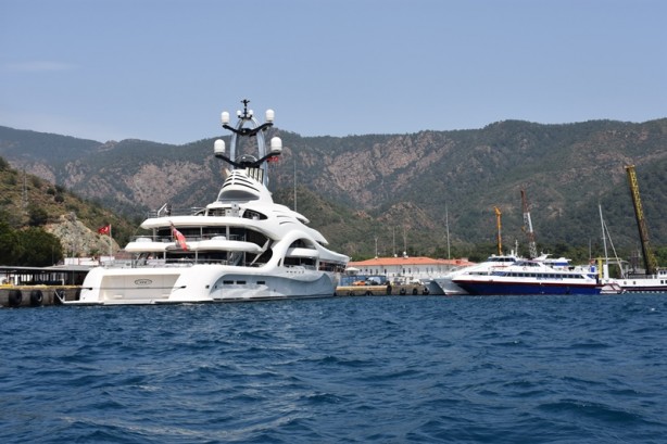 Marmaris dev yatlara ev sahipliği yapıyor