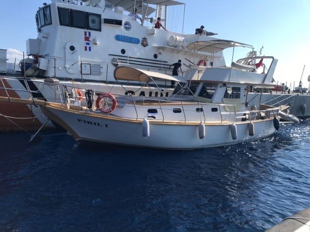 Marmaris ve Datça açıklarında hareketlilik