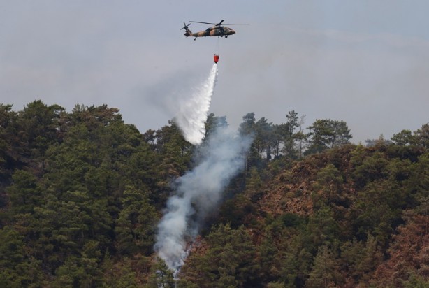 Foto - Marmaris yangınında son durum! Kontrol altına alındı
