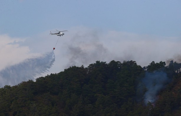 Foto - Marmaris yangınında son durum! Kontrol altına alındı