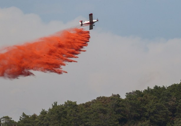 Foto - Marmaris yangınında son durum! Kontrol altına alındı