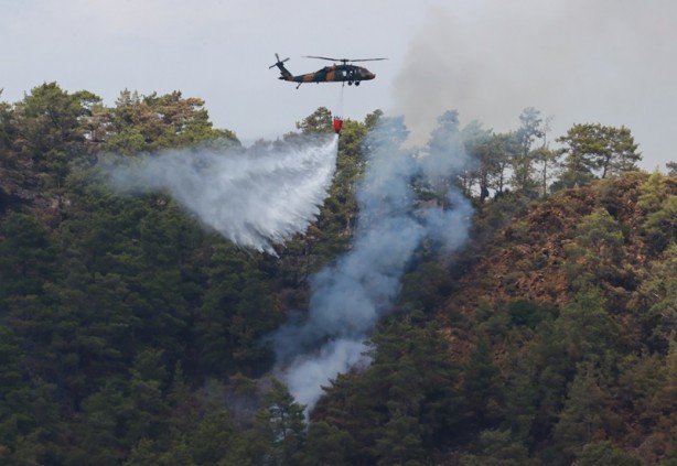Foto - Marmaris yangınında son durum! Kontrol altına alındı