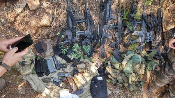 Foto - Marmaris'te Gülen'in askerlerinin silahları bulundu