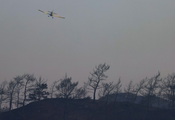 Foto - Marmaris’te son görüntüler… Müdahale tüm hızıyla devam ediyor