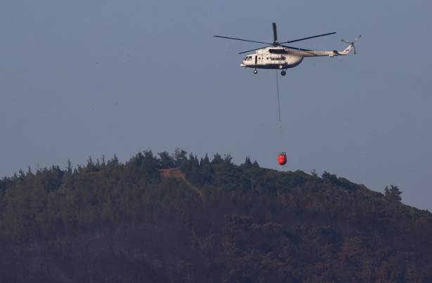 Foto - Marmaris’te son görüntüler… Müdahale tüm hızıyla devam ediyor