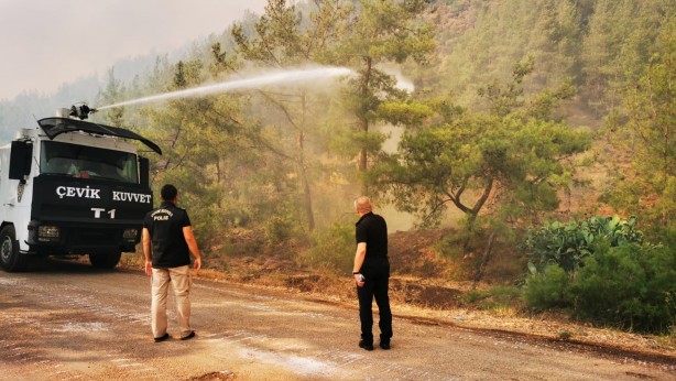 Foto - Marmaris’te TOMA’lar iş başında