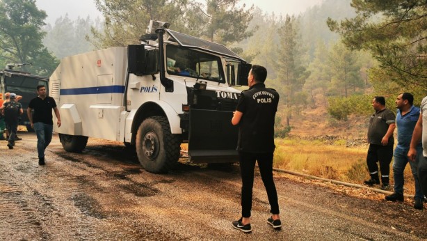 Foto - Marmaris’te TOMA’lar iş başında