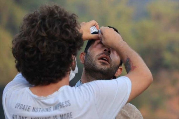 Foto - Marmaris’ten iç acıtan kareler! Yangın öncesi ve sonrası havadan görüntülendi