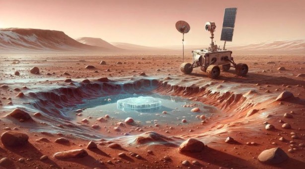 Foto - Mars yüzeyinde tarihi keşif