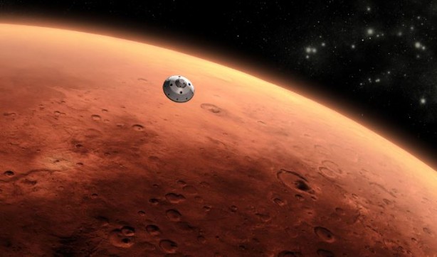 Foto - Mars’ta gizemli şekiller bulundu