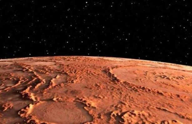 Foto - Mars’ta gizemli şekiller bulundu