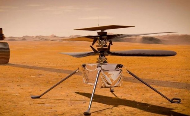 Mars'ta ilk helikopter kazası! NASA fotoğrafları paylaştı